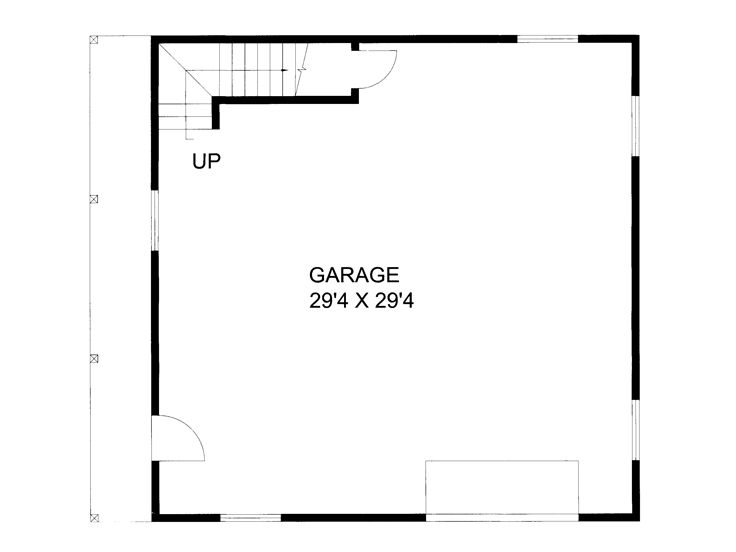 1st Floor Plan, 012G-0066