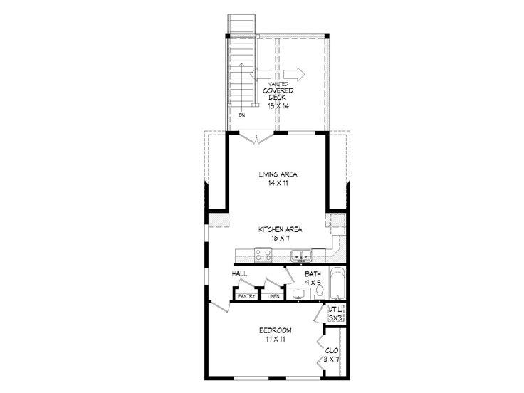 2nd Floor Plan, 062G-0073