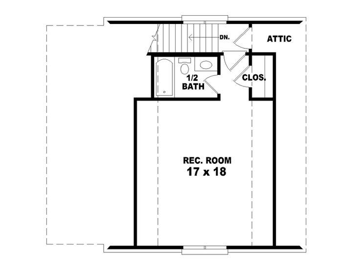 2nd Floor Plan, 006G-0081