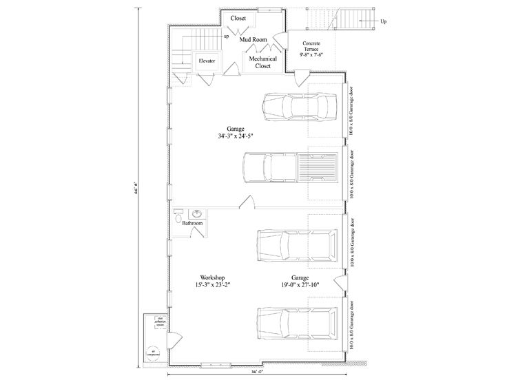 1st Floor Plan, 049G-0005