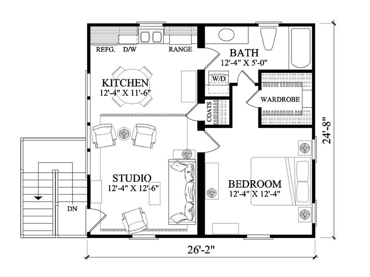 2nd Floor Plan, 063G-0001