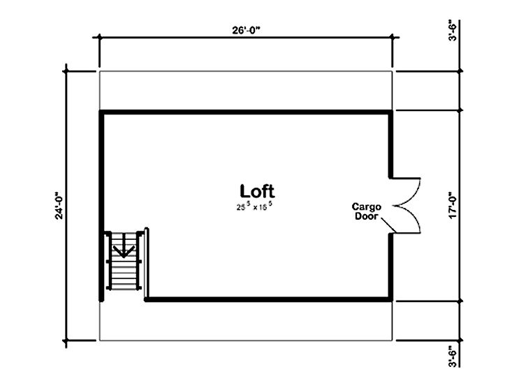 2nd Floor Plan, 047G-0018