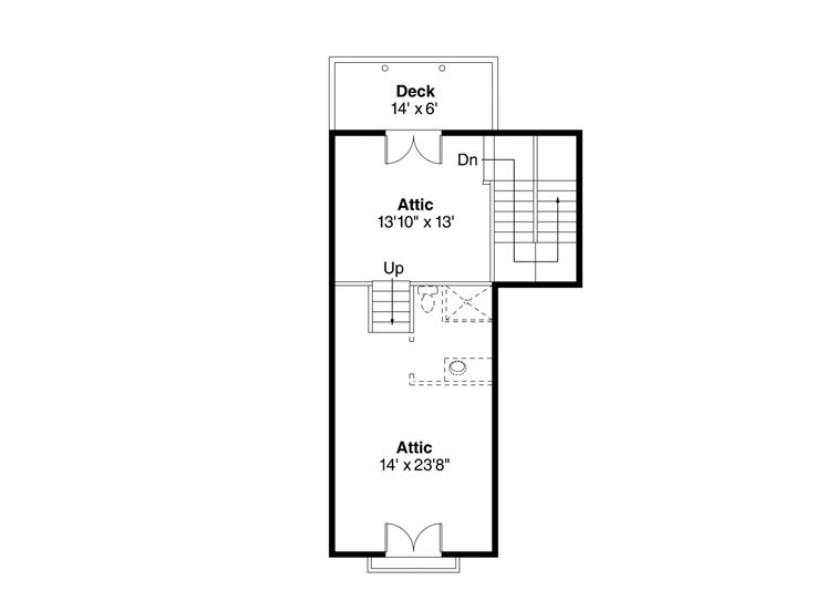 2nd Floor Plan, 051G-0074