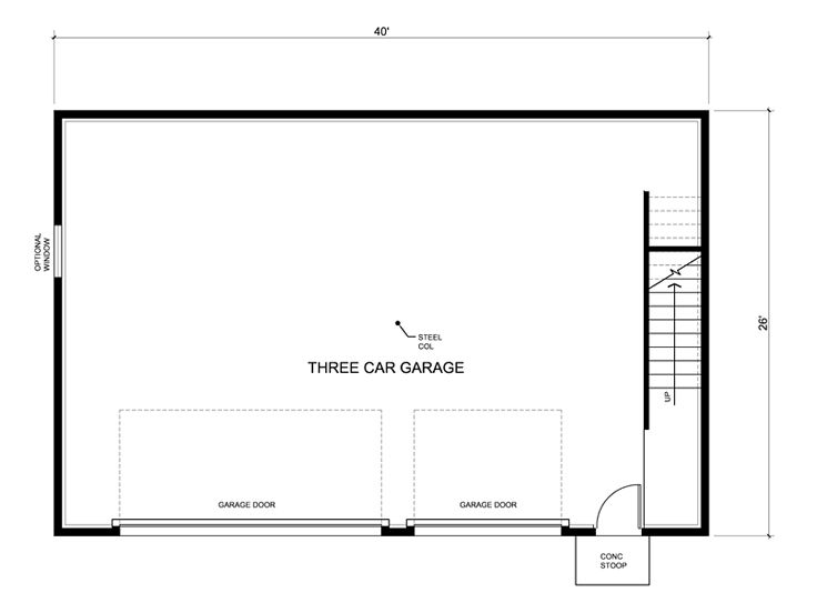 1st Floor Plan, 047G-0028