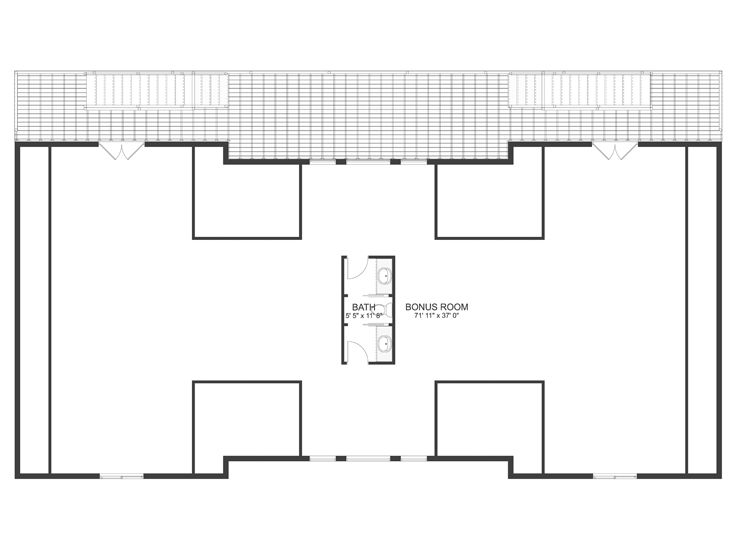 2nd Floor Plan, 065G-0034