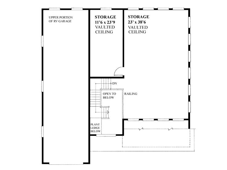 2nd Floor Plan, 010G-0019
