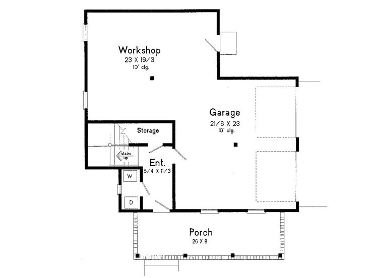 garage apartment floor plans