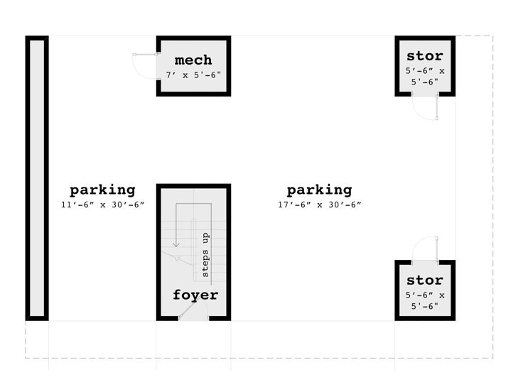1st Floor Plan, 052G-0016
