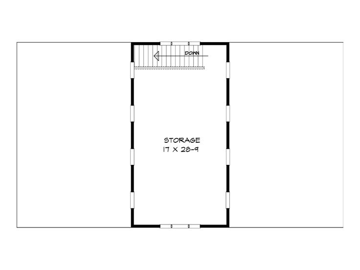 2nd Floor Plan, 019G-0026