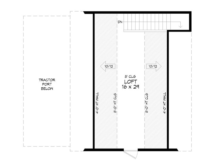 2nd Floor Plan, 062B-0022