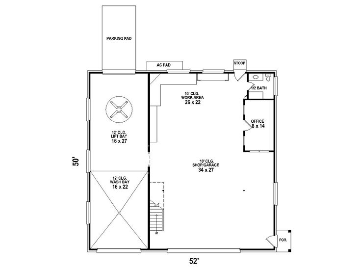 1st Floor Plan, 006G-0112