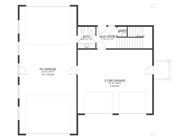 1st Floor Plan, 065G-0037
