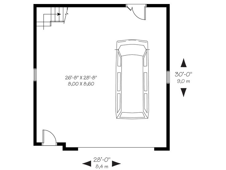 1st Floor Plan, 028G-0037