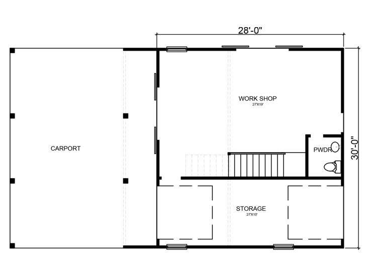 1st Floor Plan, 008B-0002
