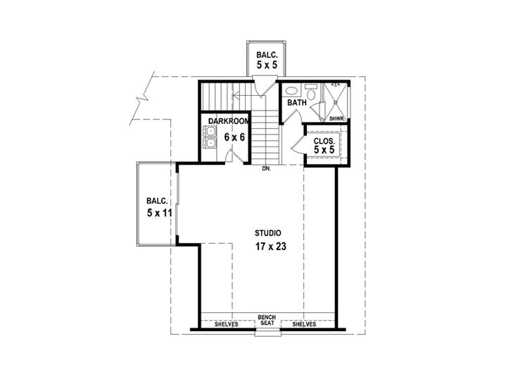 2nd Floor Plan, 006G-0089