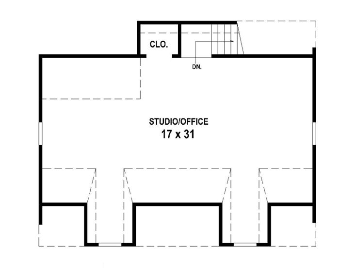 2nd Floor Plan, 006G-0087