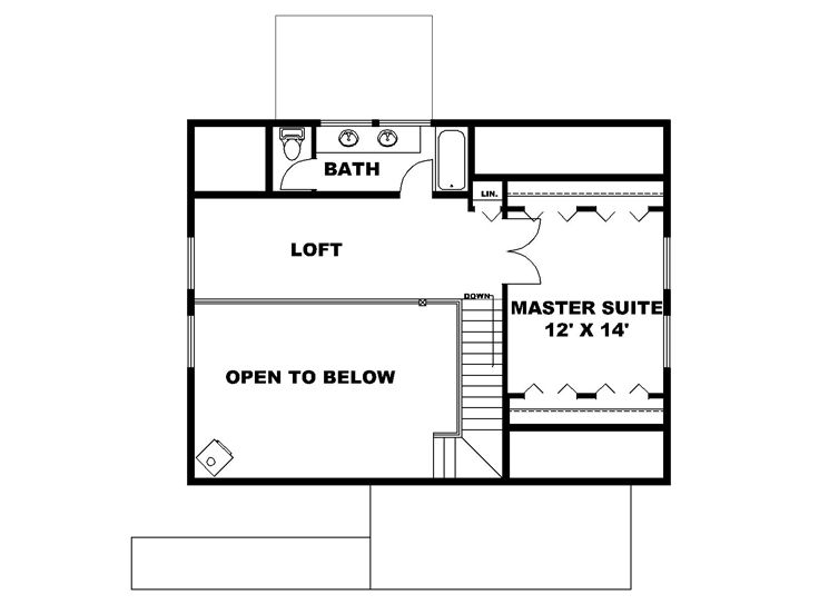 3rd Floor Plan, 012G-0140