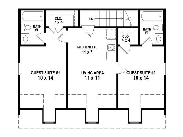 2nd Floor Plan, 006G-0088