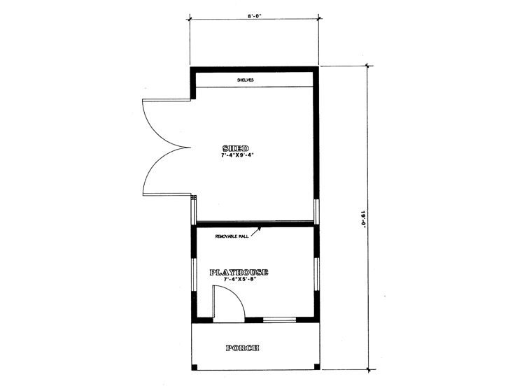 Floor Plan, 057S-0006