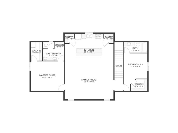 2nd Floor Plan, 065G-0043