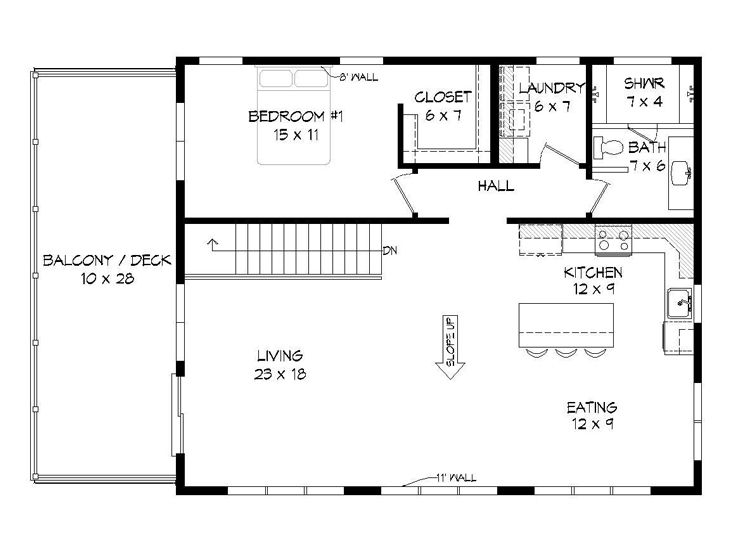 2nd Floor Plan, 062G-0183
