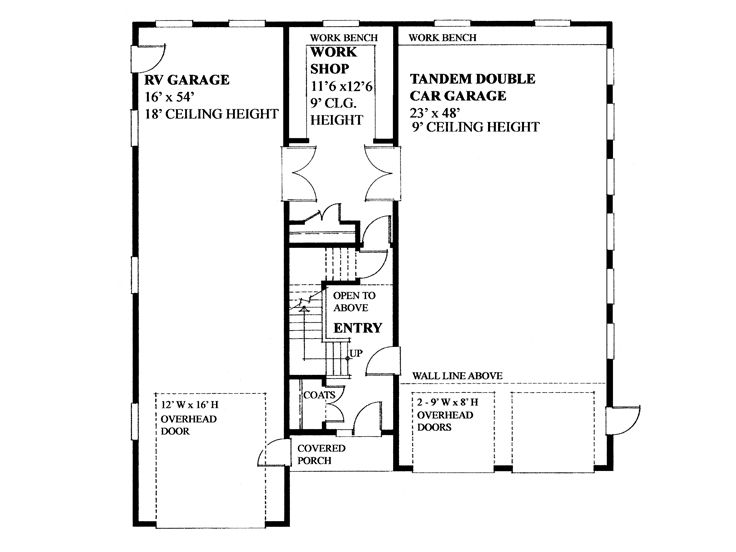 1st Floor Plan, 010G-0019