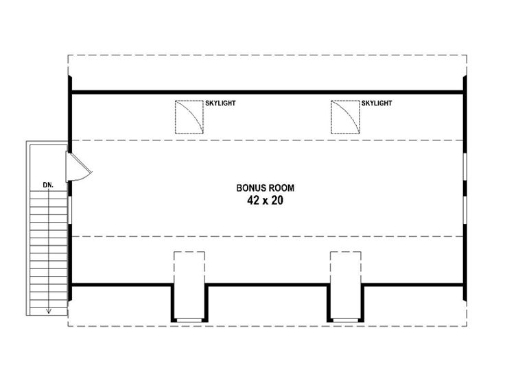 2nd Floor Plan, 006G-0145