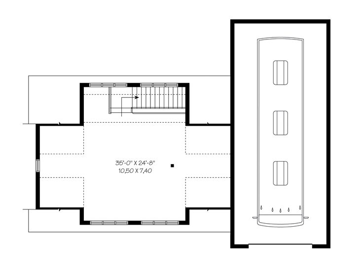 2nd Floor Plan, 028G-0049