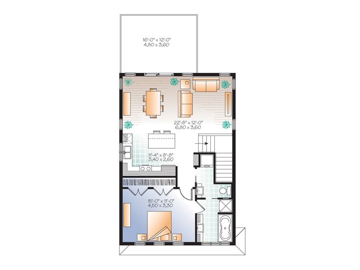 2nd Floor Plan, 027G-0011