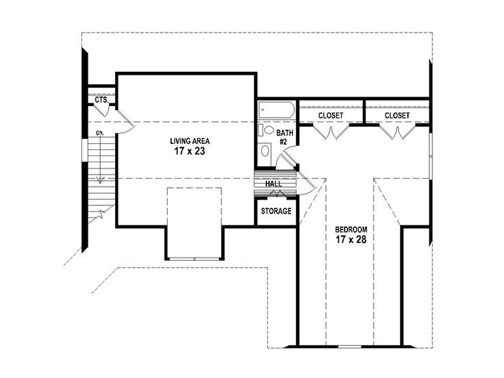 2nd Floor Plan, 006G-0108
