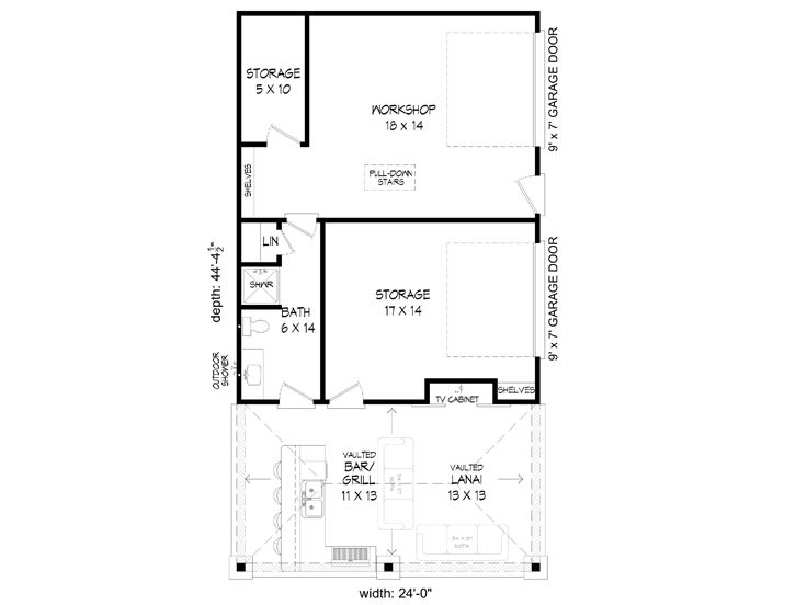 Floor Plan, 062P-0011