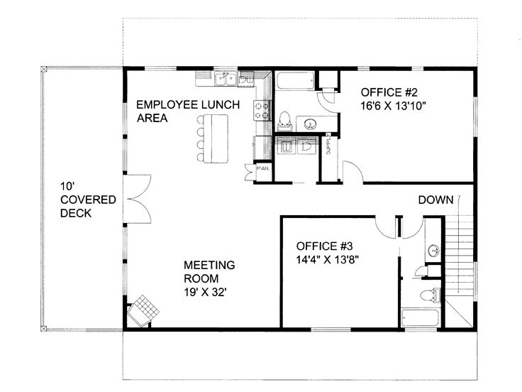 2nd Floor Plan, 012G-0111