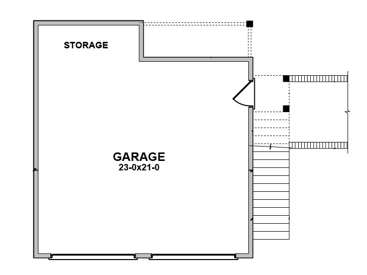 1st Floor Plan, 076G-0008