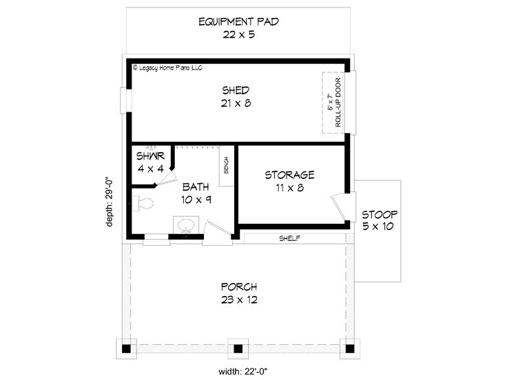 Floor Plan, 062P-0019
