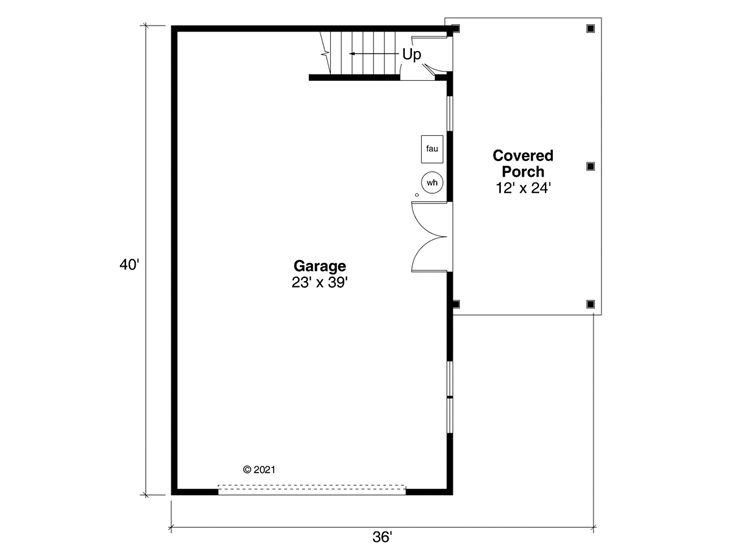 1st Floor Plan, 051G-0135
