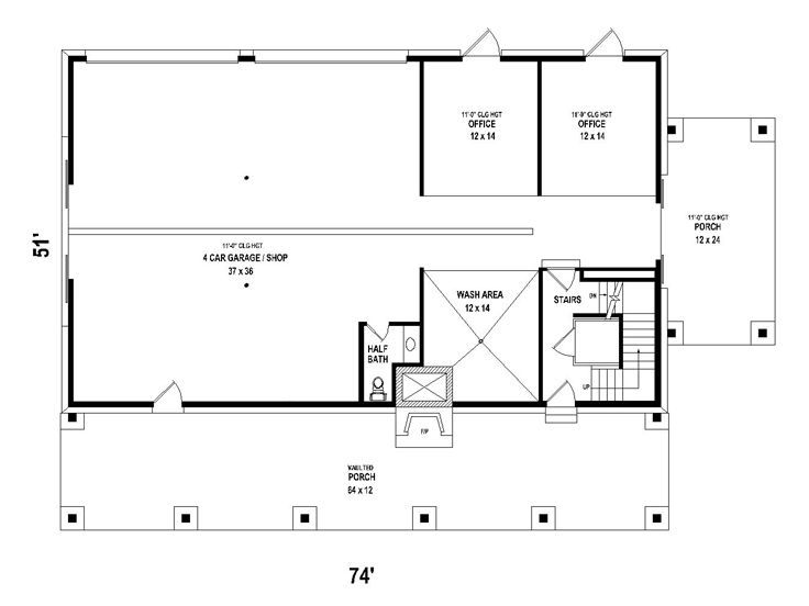 1st Floor Plan, 006G-0177