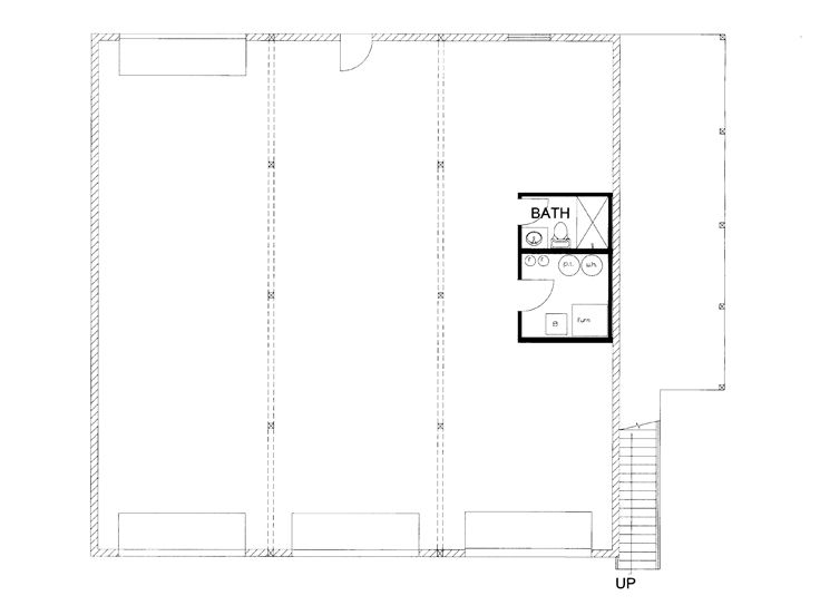 1st Floor Plan, 012G-0054