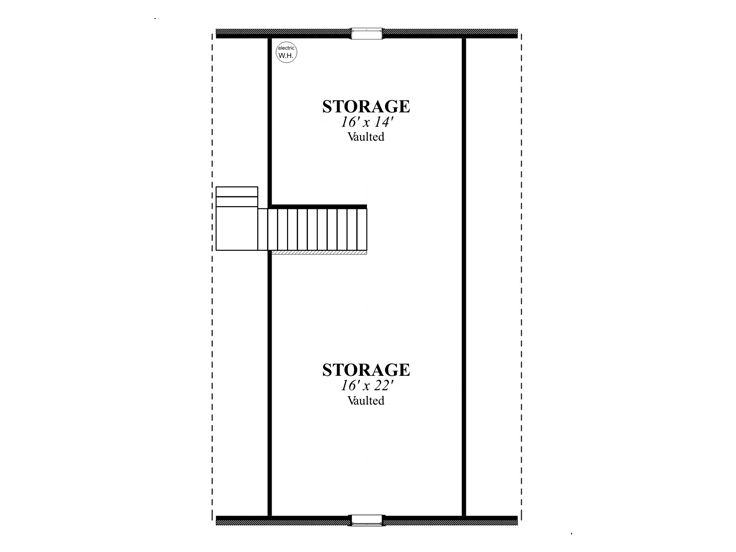 2nd Floor Plan, 073G-0001