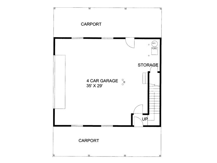 1st Floor Plan, 012G-0063