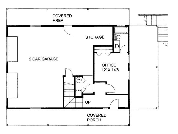 1st Floor Plan, 012G-0116