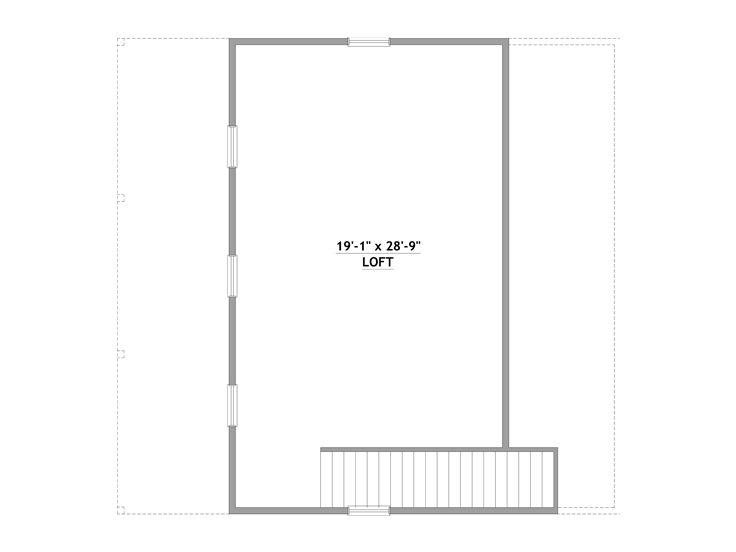 2nd Floor Plan, 089G-0001