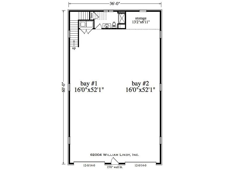 1st Floor Plan, 053G-0033