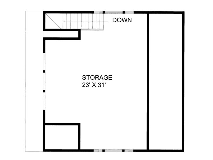 2nd Floor Plan, 012G-0066