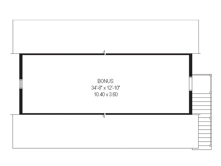 2nd Floor Plan, 028G-0053