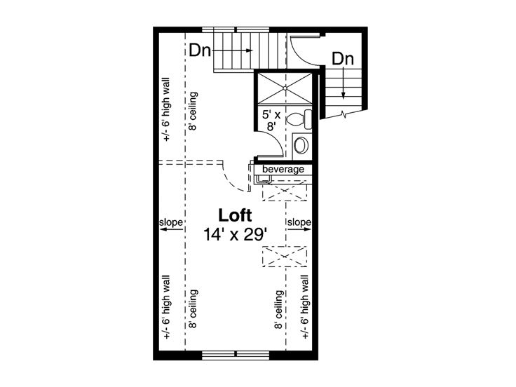 2nd Floor Plan, 051G-0122