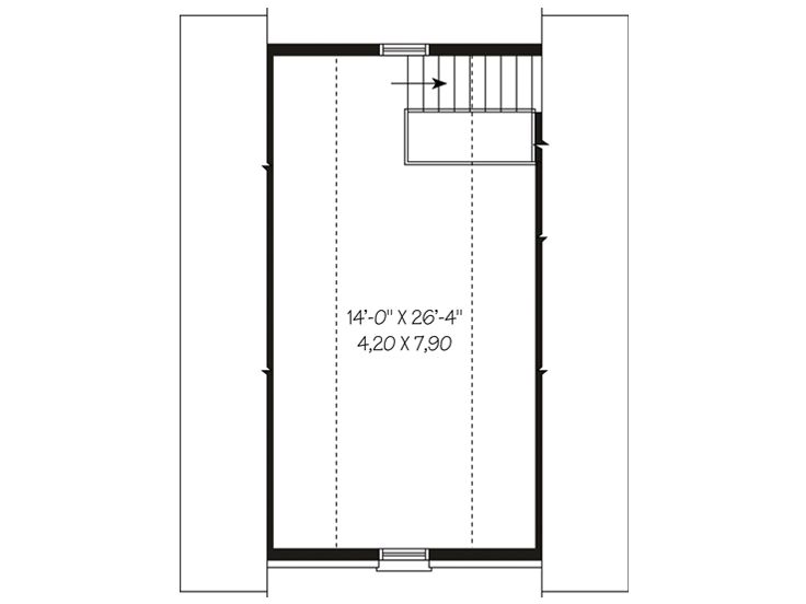 2nd Floor Plan, 028G-0035