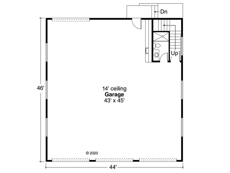 1st Floor Plan, 051G-0138