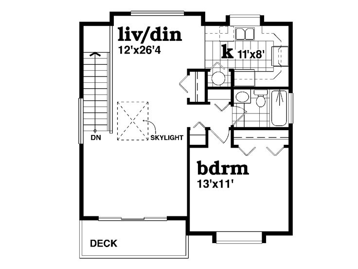 2nd Floor Plan, 032G-0006