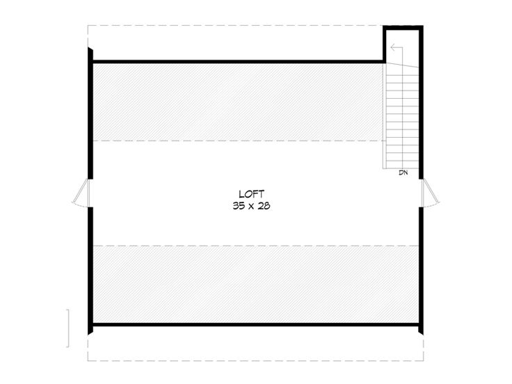 2nd Floor Plan, 062B-0011