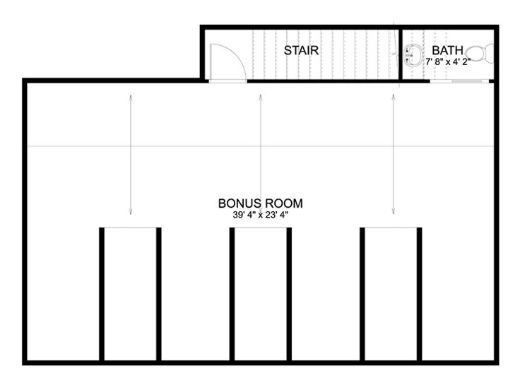 2nd Floor Plan, 065G-0058